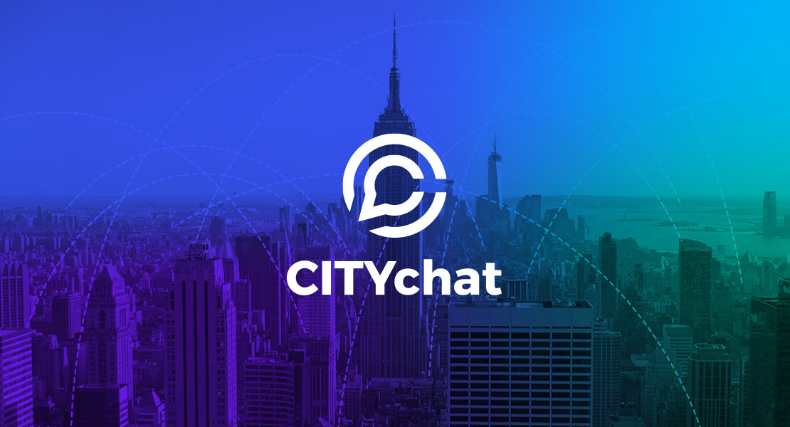 CityChat arculattervezés logótervezés logó