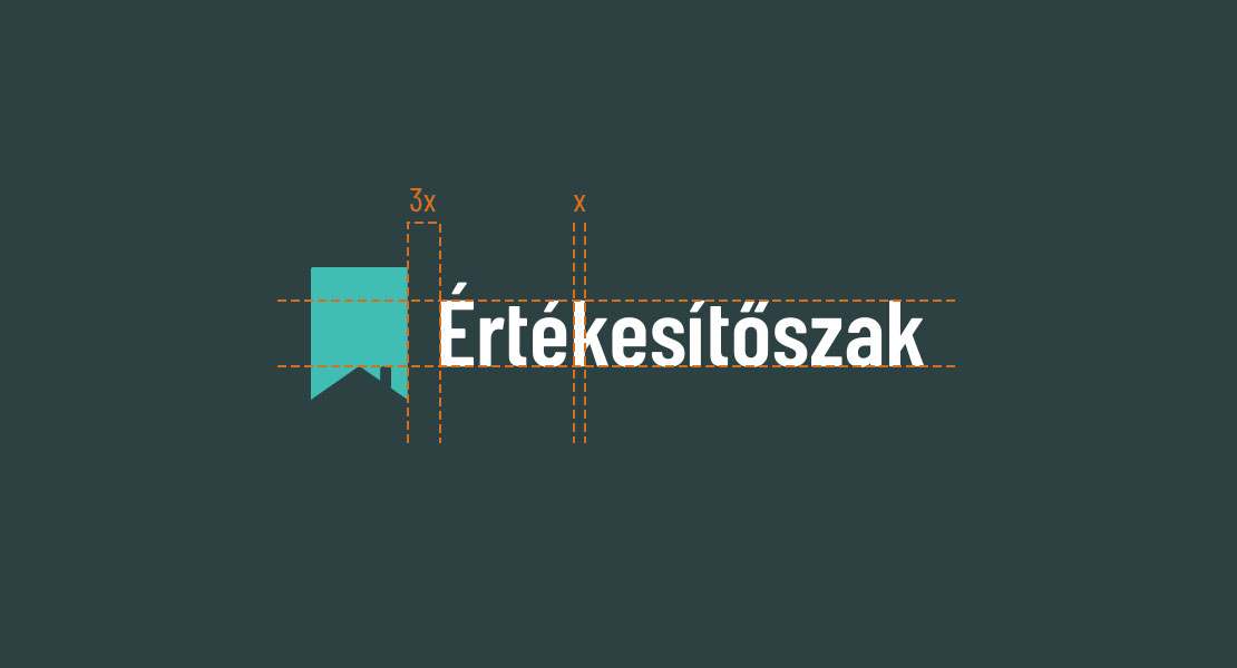 Értékesítőszak logo lockup